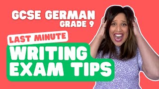 How to get FULL MARKS in your AQA GCSE German Writing 90 Words [upl. by Eelsel]