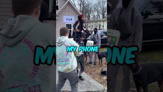 LIL MABU FIGHTS LIL RT FOR HIS PHONE📲🤬AGGRESSIVE [upl. by Morel]