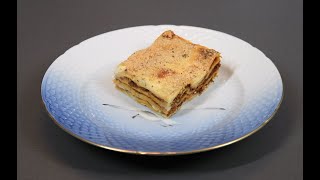 Lasagne med hjemmelavede pastaplader [upl. by Lemmy]