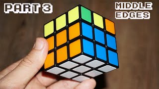 How to Solve a Rubiks Cube  Part 3  Middle Layer Edges [upl. by Yor]