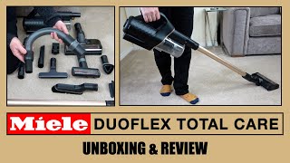 Miele Duoflex HX1 Total Care Cordless Vacuum Cleaner Unboxing amp First Look [upl. by Dorkus]