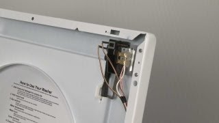 Frigidaire Washer Wont Spin Replace Lid Switch 134101800 [upl. by Ion]