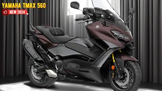 NEW 2024 YAMAHA TMAX 560 equipped with various advanced features with the most extreme performance [upl. by Nemzaj433]