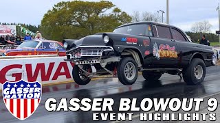 Gasser Blowout 9 Atmore AL Drag Racing Event Highlights [upl. by Valdis]