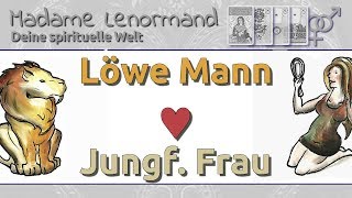 Löwe Mann amp Jungfrau Frau Liebe und Partnerschaft [upl. by Ainattirb]