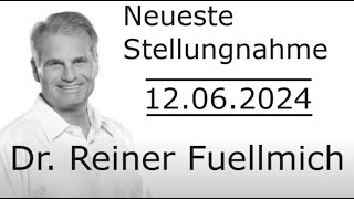 Statement REINER FÜLLMICH 12062024 [upl. by Rothmuller]