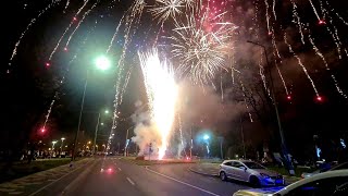 MEGA SHOW DE REVELION Artificii Mari  Sheluri Timisoara 2024  Fireworks Shells Compilation [upl. by Greeley]