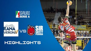 Verona vs Perugia  Highlights  Superlega  Round 2 of the Quarterfinals [upl. by Iarised868]