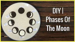 DIY  Phases Of The Moon For Kids 3 Ways [upl. by Ahsiekal]