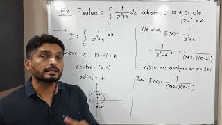 Complex Analysis  Unit 2  Lecture 13  Example of Cauchys Integral Formula [upl. by Niram975]