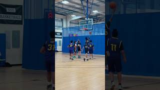 Hit it one time ☝🏽 basketball basketballhighlights basketballgame layup [upl. by Ioj]