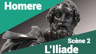 Homère  LIliade  Scène 2 [upl. by Eihpos143]