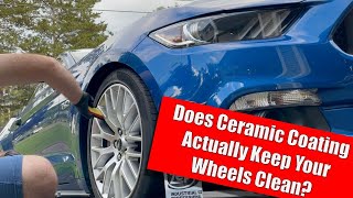 Does Ceramic Coating Your Wheels Acutally Work [upl. by Sylirama]