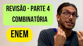 3 exercícios resolvidos de COMBINATÓRIA REVISÃO MATEMÁTICA ENEM [upl. by Ffej]