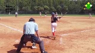 PGF Super 48 Softball  Rock Gold Diab vs EC Bullets Jackson Travis 14u [upl. by Larrad96]