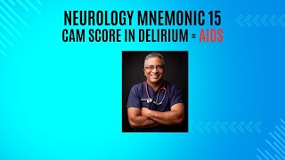 Neurology Mnemonic 15  CAM score in Delirium [upl. by Tabitha271]