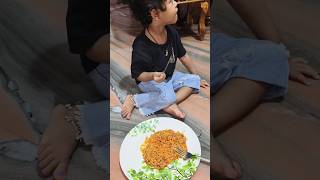 Spicy 🔥🥵 garlic noodles food eggmaggie cooking cookingfood trendingshorts recipe homefood [upl. by Ahterahs]