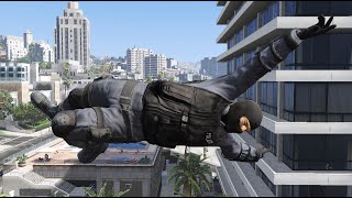 GTA 5 The Ultimate SWAT Ragdoll Compilation 9 [upl. by Naujet]