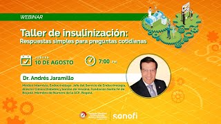 WEBINAR  Taller de insulinización Respuestas simples para preguntas [upl. by Sturrock]