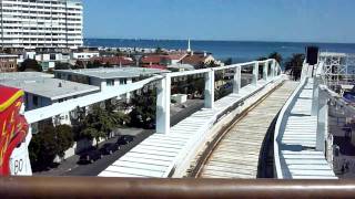 On the Scenic Railway Luna Park St Kilda Melbourne [upl. by Ploss]