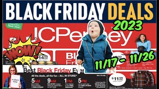 JCPENNEY BLACK FRIDAY 2023 AD  Kitchen Appliances Boots Jewelry 🔥 1117  1126 [upl. by Sura]