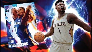 DARK MATTER ZION WILLIAMSON GAMEPLAY  THANOS SE DEGUISE EN ZION  40 BADGES HOF SUR NBA2K21 MYTEAM [upl. by Htebazle780]