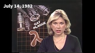 FROM THE ARCHIVE Early Coverage of AIDS Epidemic on Ch 5 [upl. by Anenahs]