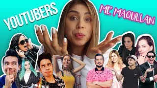 YOUTUBERS ME MAQUILLAN SIN SABER ðŸ¤¦ðŸ»â€â™€ï¸  Pautips [upl. by Anihcak585]