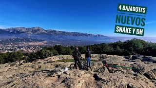 Logramos hacer los 4 bajadotes más un sanke y un dh 🤘🐗⚡🦌  Moralzarzal Enduro [upl. by Ayram]