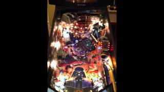 Star Wars Trilogy pinball machine by Sega gameplay [upl. by Ylsel]