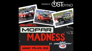 2nd Annual Mopar Madness 2023 at Dragway 42 [upl. by Moseley]