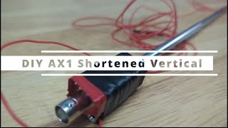 DIY AX1 Mini Whip Antenna [upl. by Yeldud]