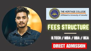 Heritage Institute of Technology Kolkata  FEES STRUCTURE  Placement  College Review  BTech 💰 [upl. by Launamme87]