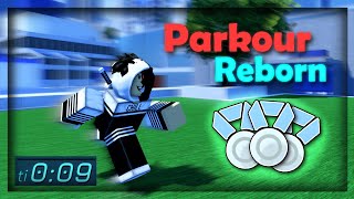 Roblox Parkour Reborn PLATINUM Medal Time Trials [upl. by Nikolaos]