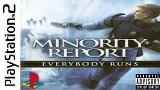 PS2 MINORITY REPORT EVERYBODY RUNS Pt1 Gameplay DaDrunkGamer Retro PS2 [upl. by Aneris]