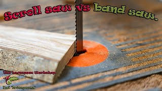 Scroll Saw vs Band Saw [upl. by Meit]