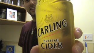 The Cider Drinker  Carling British Cider [upl. by Naoh296]