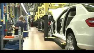 MercedesBenz EClass Production  Sindelfingen Plant [upl. by Yuri]