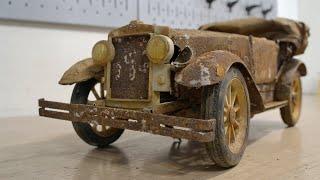 Restoration of an old toy car Phaeton [upl. by Isadora573]