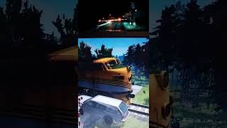 train vs toe truck [upl. by Trevorr212]