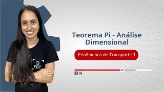 Teorema Pi Análise Dimensional  Fenômenos de Transporte 1 [upl. by Shanna]