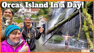 Fall in Love with ORCAS Island in ONE DAY San Juan Islands Washington  RV Travel Vlog Ep35 [upl. by Artus880]