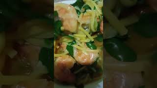 Hipon with odong shrimp odong dinnerrecipe solve [upl. by Ocirled]