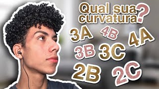 COMO DESCOBRIR QUAL SEU TIPO DE CACHO  qual a curvatura do seu cabelo [upl. by Aihsyn]