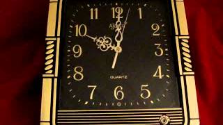 VINTAGE India Art Deco Ajanta Clock With Music Daylight Sensor Volume Control 2 [upl. by Siaht237]