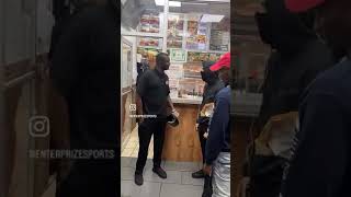 Chicken shop guy gets pissed at dude over a dispute ohbrother brodeur wakeupamerica smartnews [upl. by Batruk209]