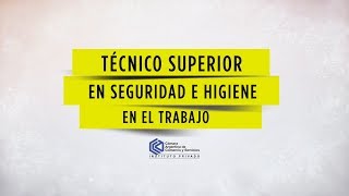 Estudiar con prácticas profesionales Técnico Superior en Seguridad e Higiene en el IPCAC [upl. by Turley]