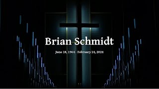 Funeral Service for Brian Schmidt [upl. by Lierbag452]