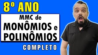 💥 8 ano  mmc de Monômios  mmc de Polinômios  matematica passo a passo [upl. by Chainey]