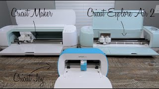 Cricut Maker vs Explore Air 2 vs Joy [upl. by Petigny186]